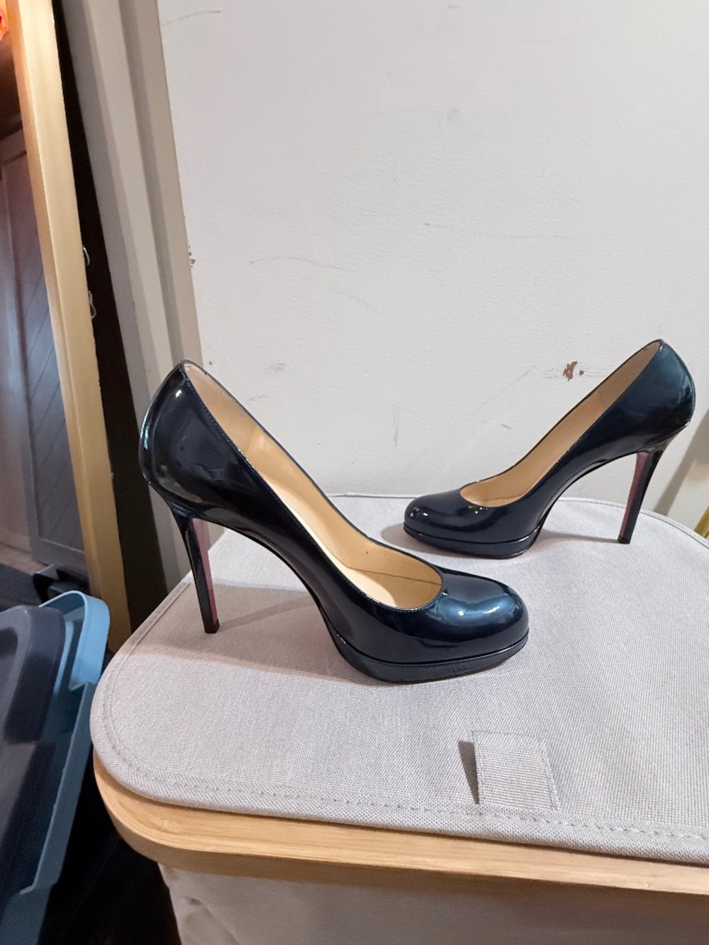 Christian Loubutin New Metal Simple Pump 120
